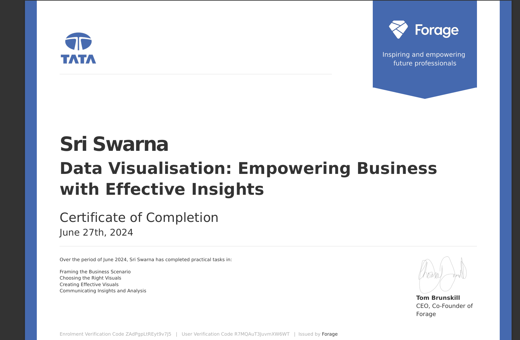 Certificate 11