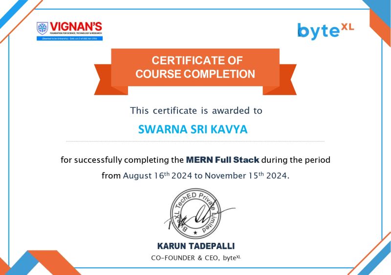Certificate 3