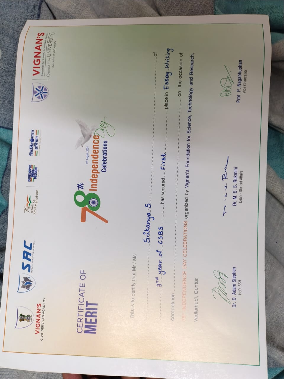 Certificate 35