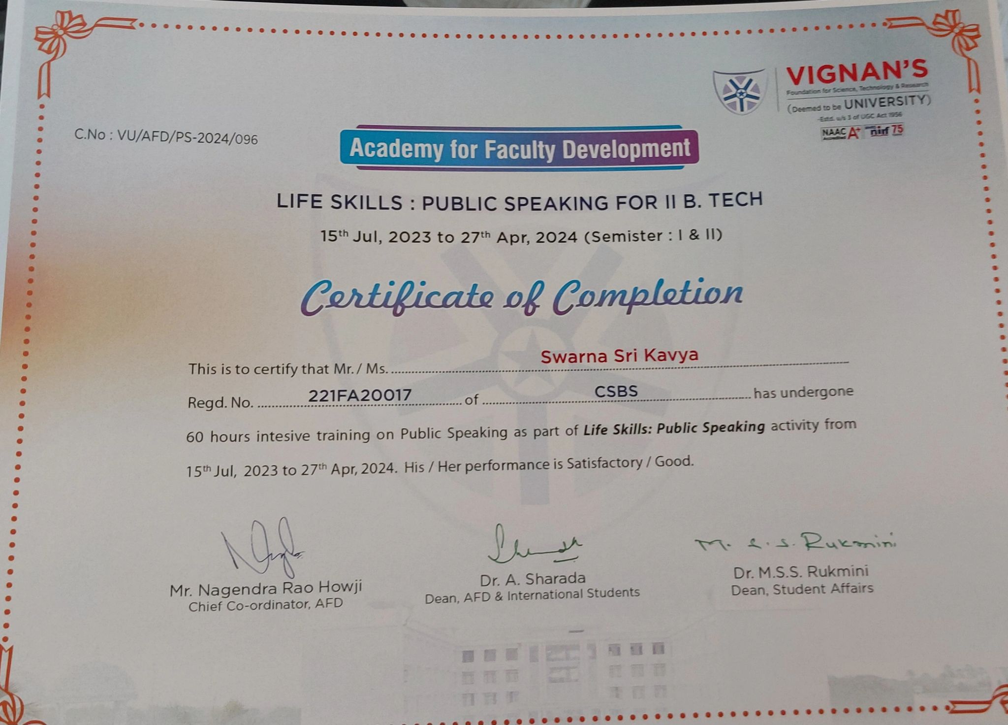 Certificate 4